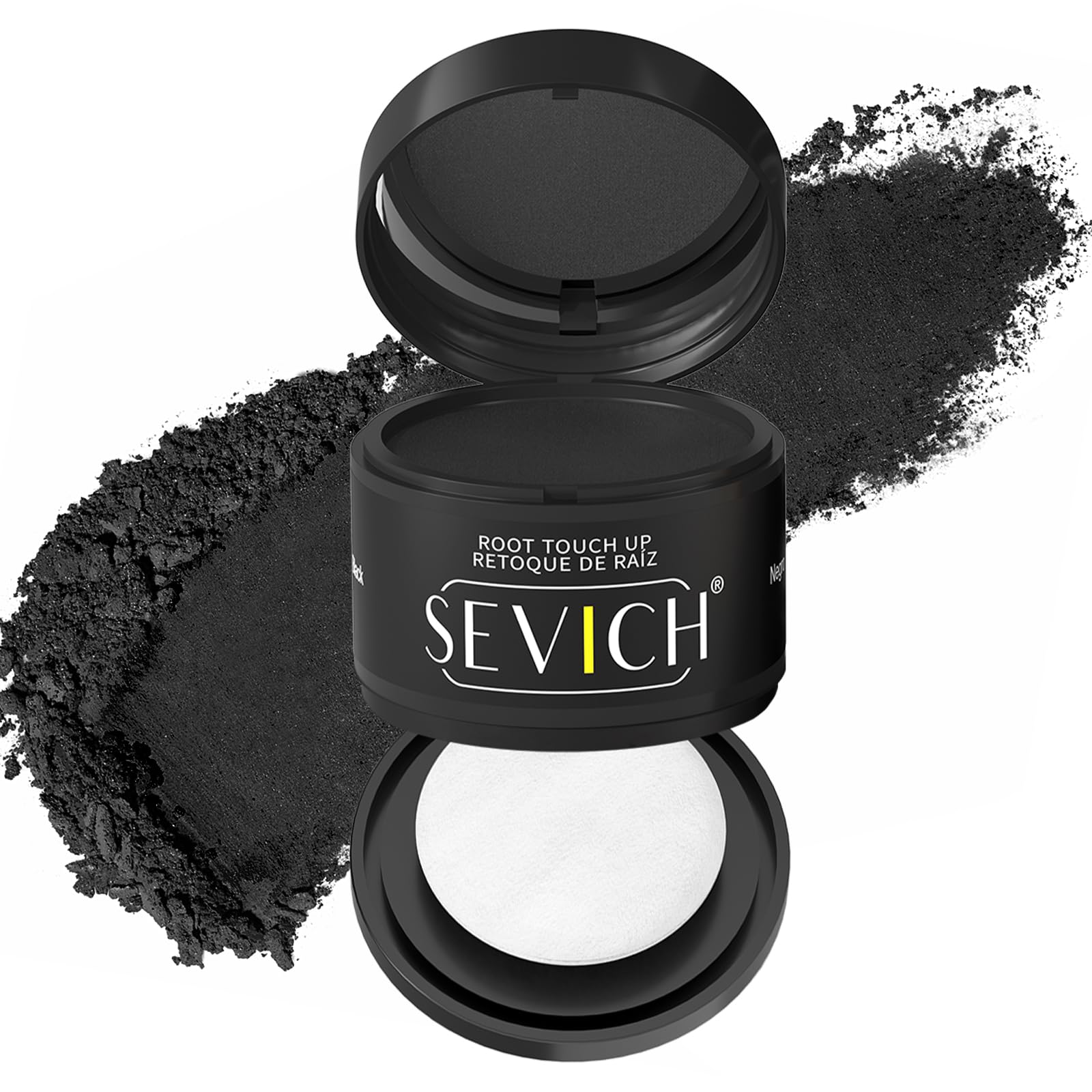 Sevich Hairline Powder, Root Touch Up Instantly Hair Color for Thinning Gray Coverage