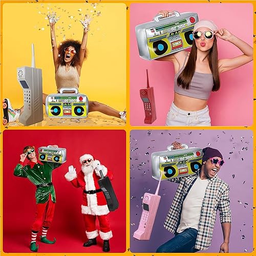 Miniatura 2 de Adorno retro de ladrillo para teléfono celular, accesorio de teléfono de los años 80 y 90, modelo de teléfono celular vintage, plantilla de teléfono