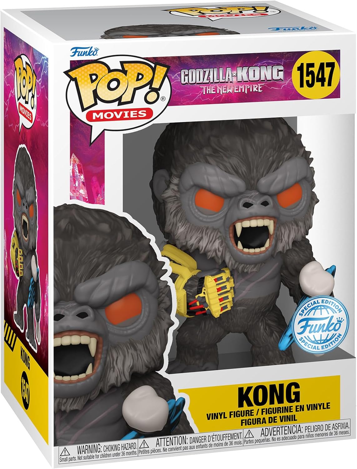 Funko Pop! Movies: Godzilla Kong The New Empire - Kong *Battle Pose* (Target Exclusive)
