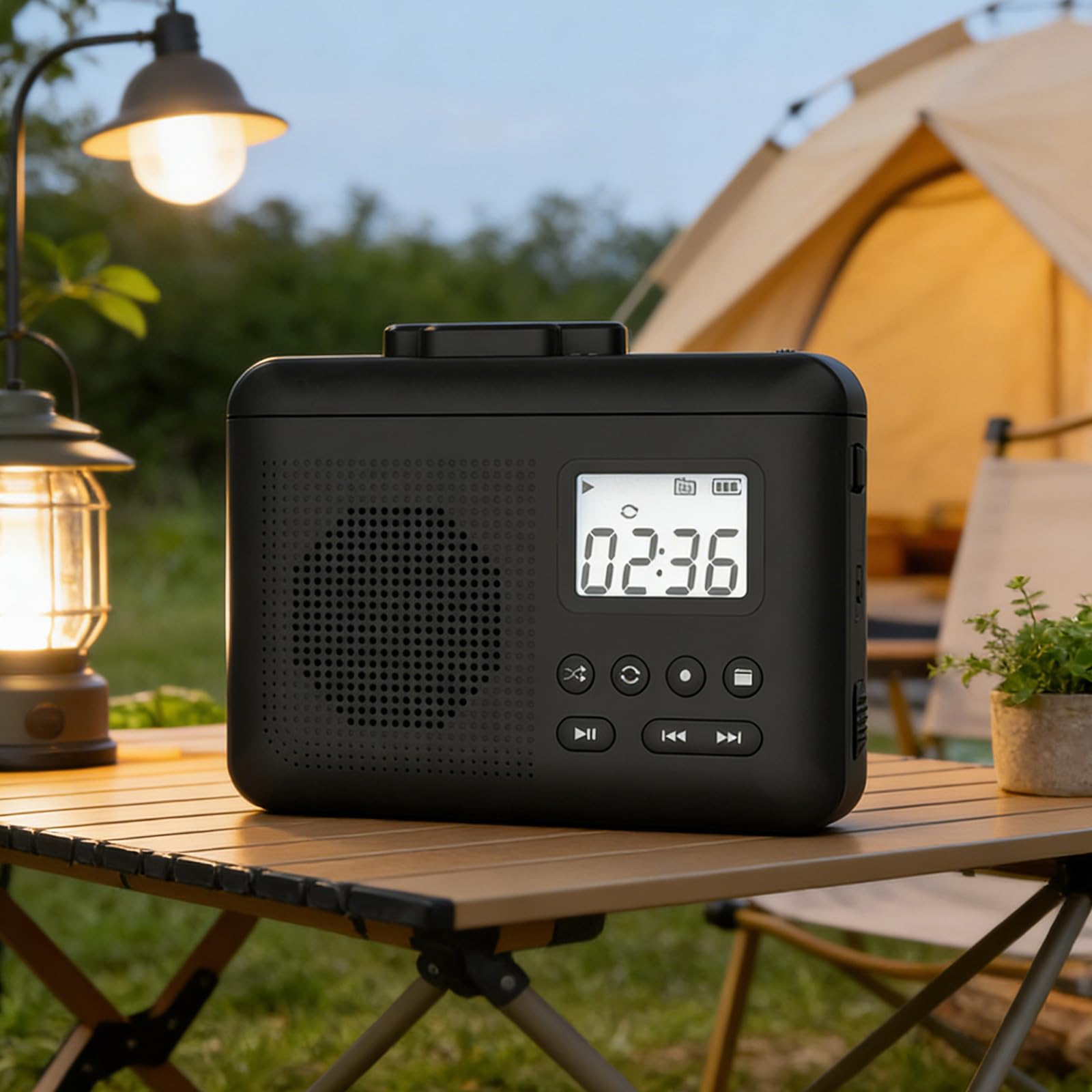 Lettore a nastro con convertitore MP3 e funzione audio integrata per lettore a nastro tradizionale di musica nostalgica