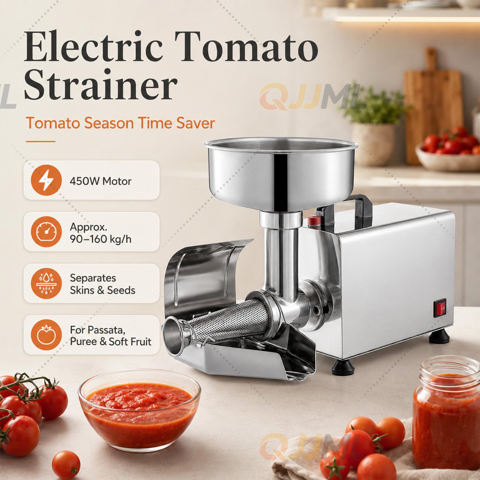 Passaverdure per Pomodori 450W | Salsa E Lotti