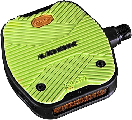 Miniatura 1 de LOOK Cycle - Geo City Grip - Pedales de bicicleta BTT - Pedales planos - Seguridad antideslizante - Goma innovadora de agarre activo - Pedal de