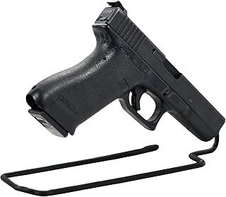 BOOMSTICK Gun Accessories Stand Style Vinyl Coated Metal Handgun Pistol Rack (Pack of 3) - coolthings.us