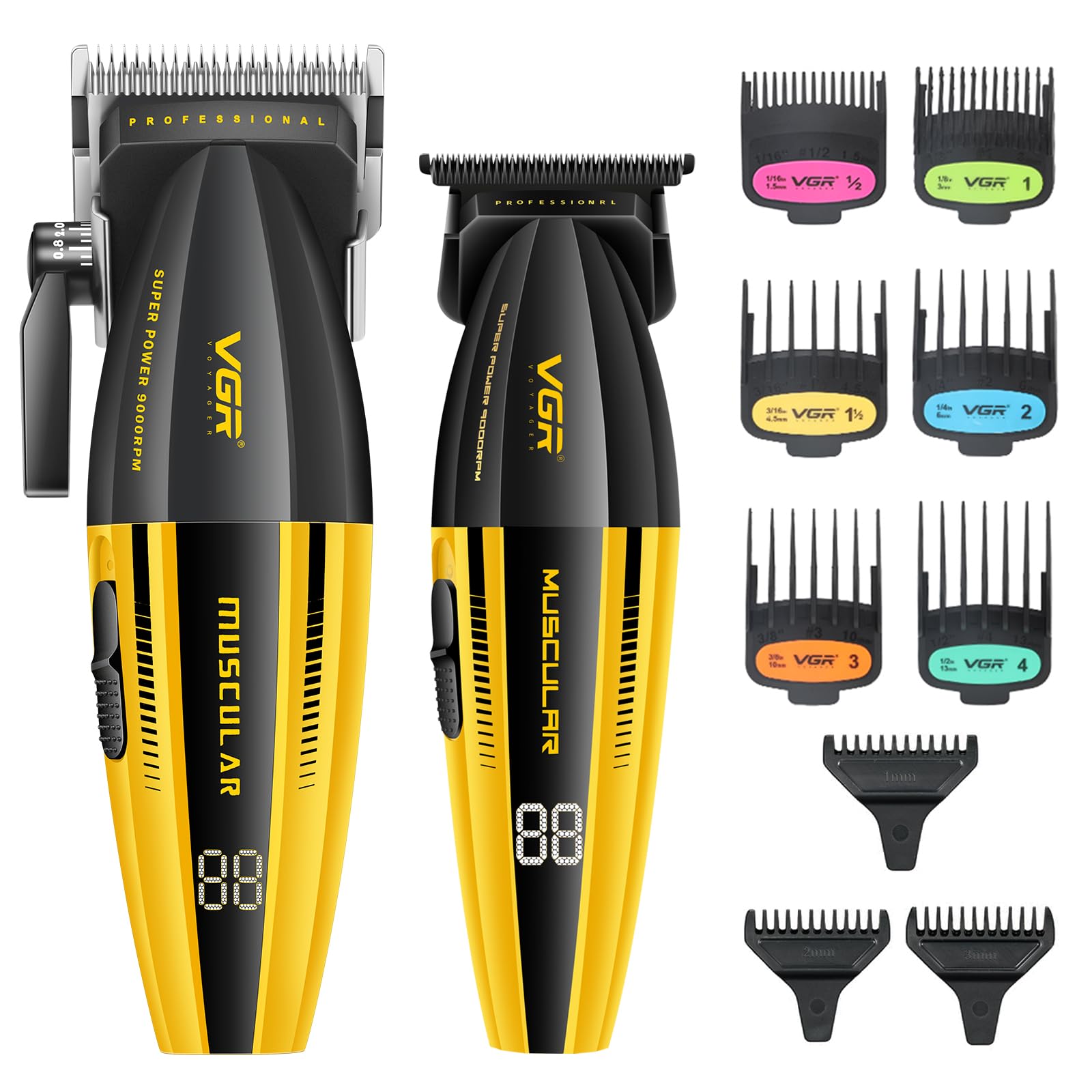 vetro felice35センチ　ジンジャー　レッド　ゴールド　ブラック Amazon.com: VGR 285 & 285T Professional Hair Clippers and Trimmer