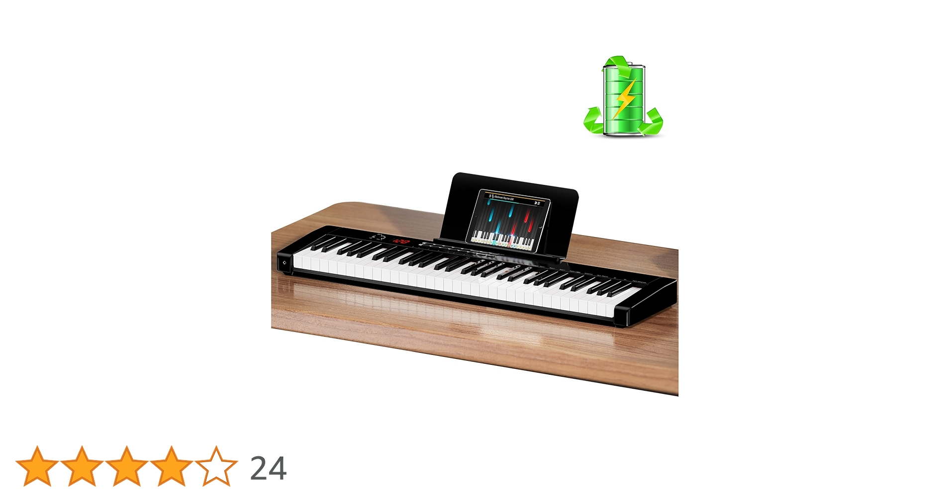 Amazon | TERENCE 電子ピアノ 61鍵タッチレスポンス鍵盤 2025年改良