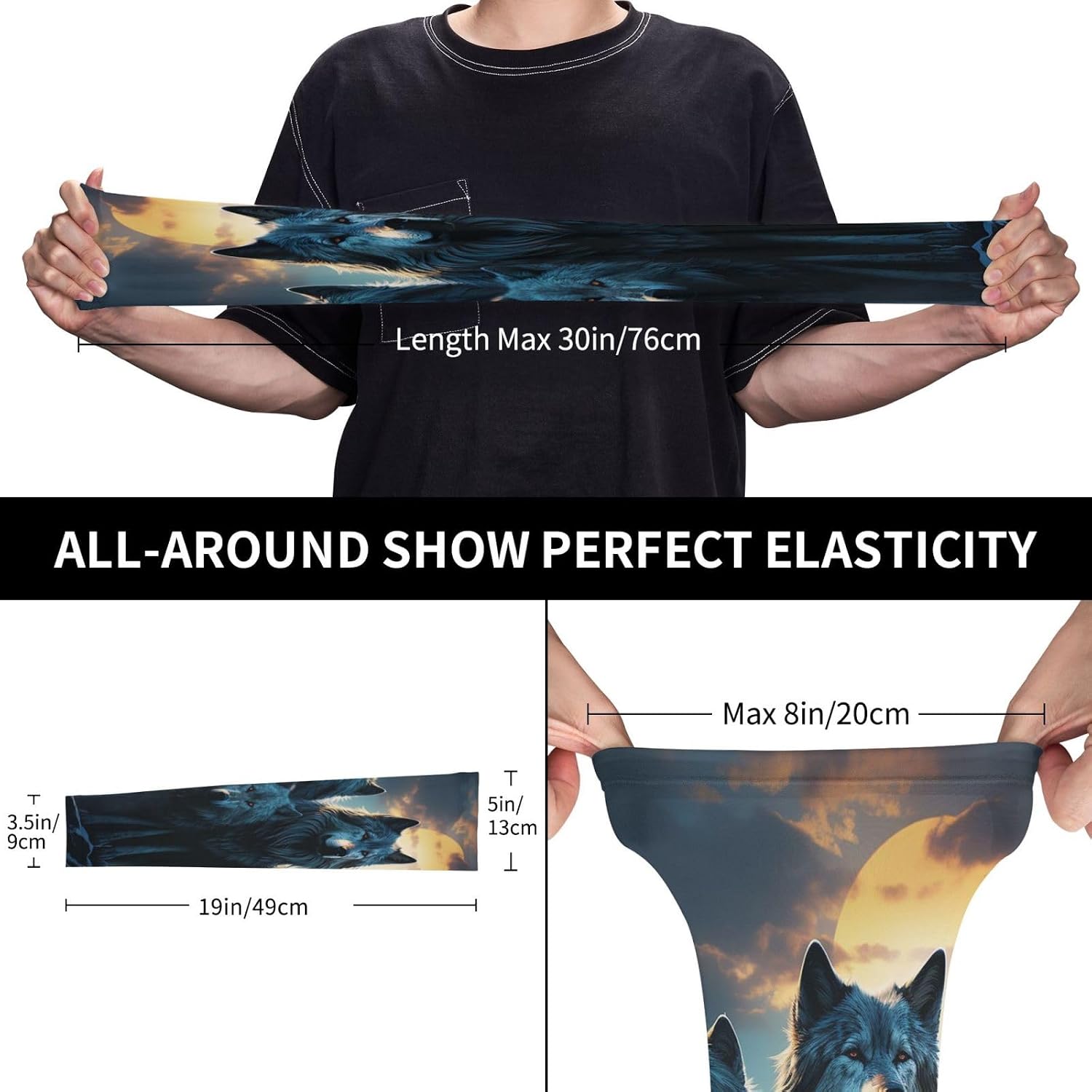 Arm Sleeves Cooling UV Sun Sleeves for Men & Women | Zebra Print Uv Sleeve Sun Protection Sports Compression Upf 50+|Breathable|Tattoo Cover Up|Outdoor Work