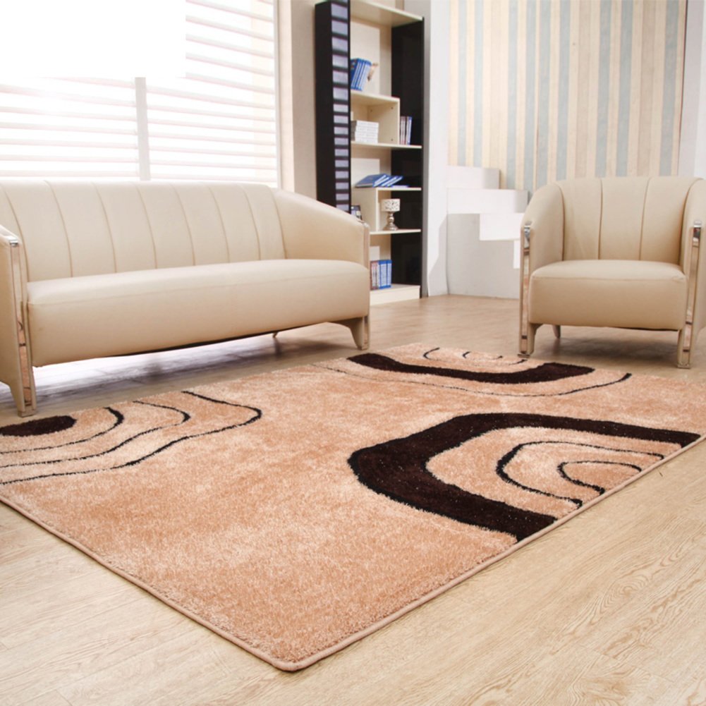 Carpet-stretch yarn, Modern minimalist, Bedroom, Coffee table, Study, Entrance, Foot pad-H 140x200cm(55x79inch)