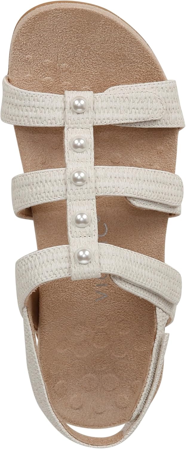 Vionic womens Amber Pearl Ankle Straps