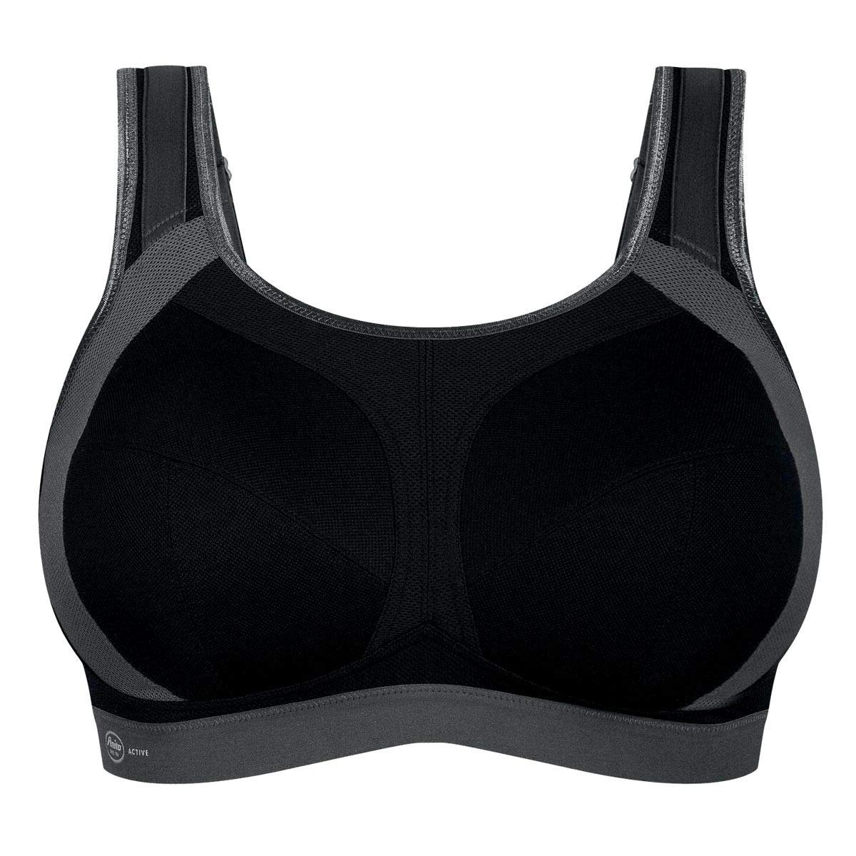 Anita Extreme Control Plus Sports Bra Black/Anthracite 46F