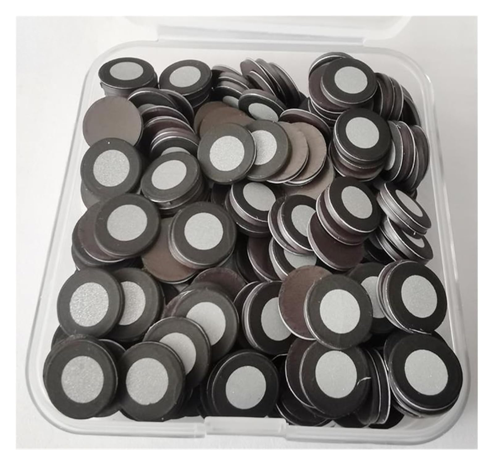 Lot de 100 marqueurs magnétiques 3D for scanner 3D portable, points de marqua réflexe, identification des points d'ancra de 6 mm x 10 mm identification rapide