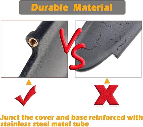 Miniatura 4 de Cubiertas de repuesto para espejo de tocador para el lado del conductor o del pasajero, para Porsche 996997-911 986987 para Boxster para Cayman