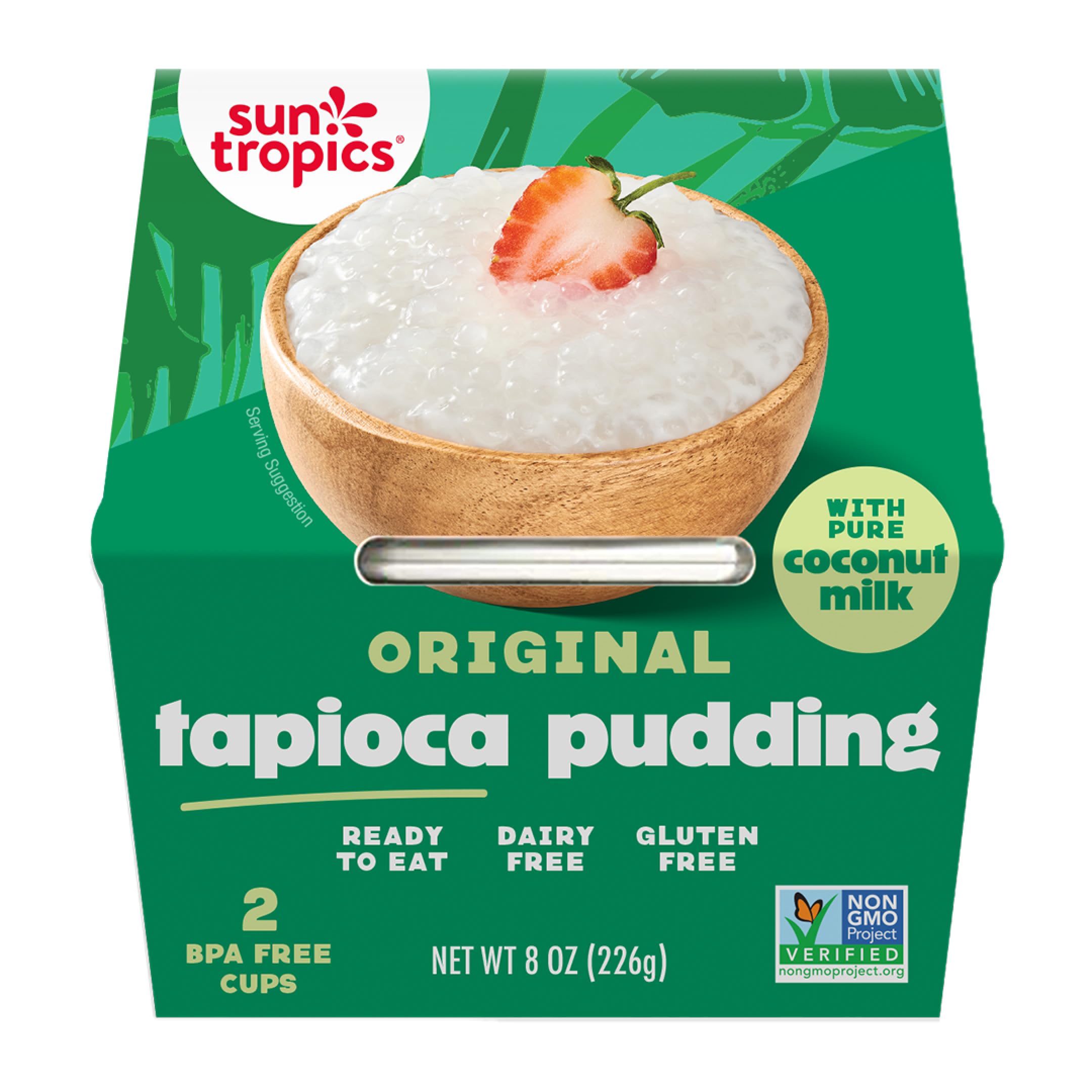 Amazon.com : Sun Tropics Tapioca Pudding, Original | Vegan Dairy