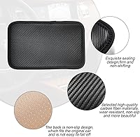 Vista 3 de Cojín de cuero para consola central de automóvil, 11.4 x 7.4 pulgadas, impermeable, funda para reposabrazos, accesorios de protección