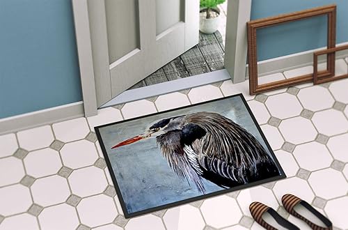 Miniatura 4 de Caroline's Treasures 8652JMAT - Tapete para puerta delantera, 24 x 36 pulgadas, para interiores y exteriores, para entrada, antideslizante, lavable,