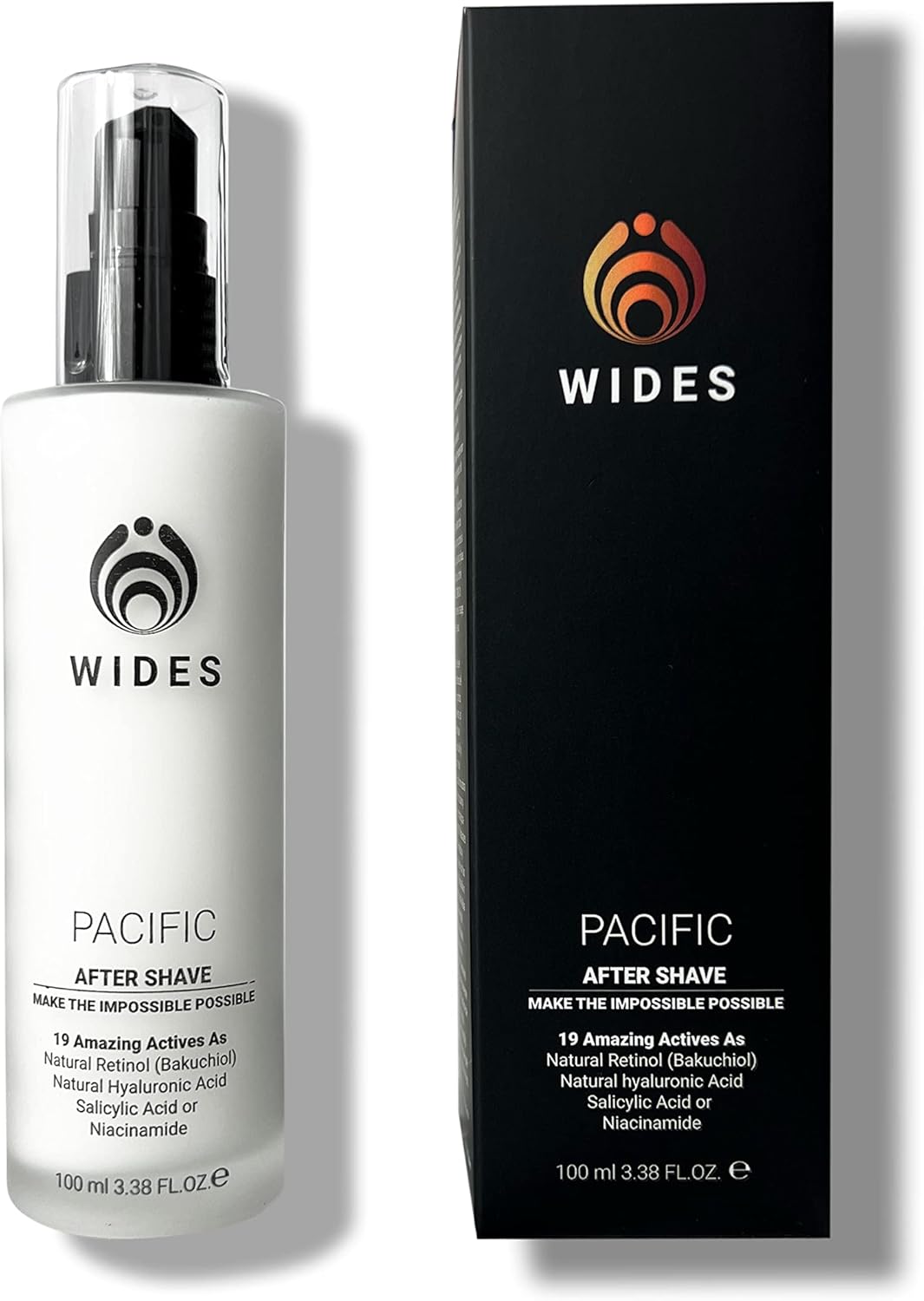 PACIFIC Apres Rasage Homme Naturel et Biologique avec 19 ingrédients