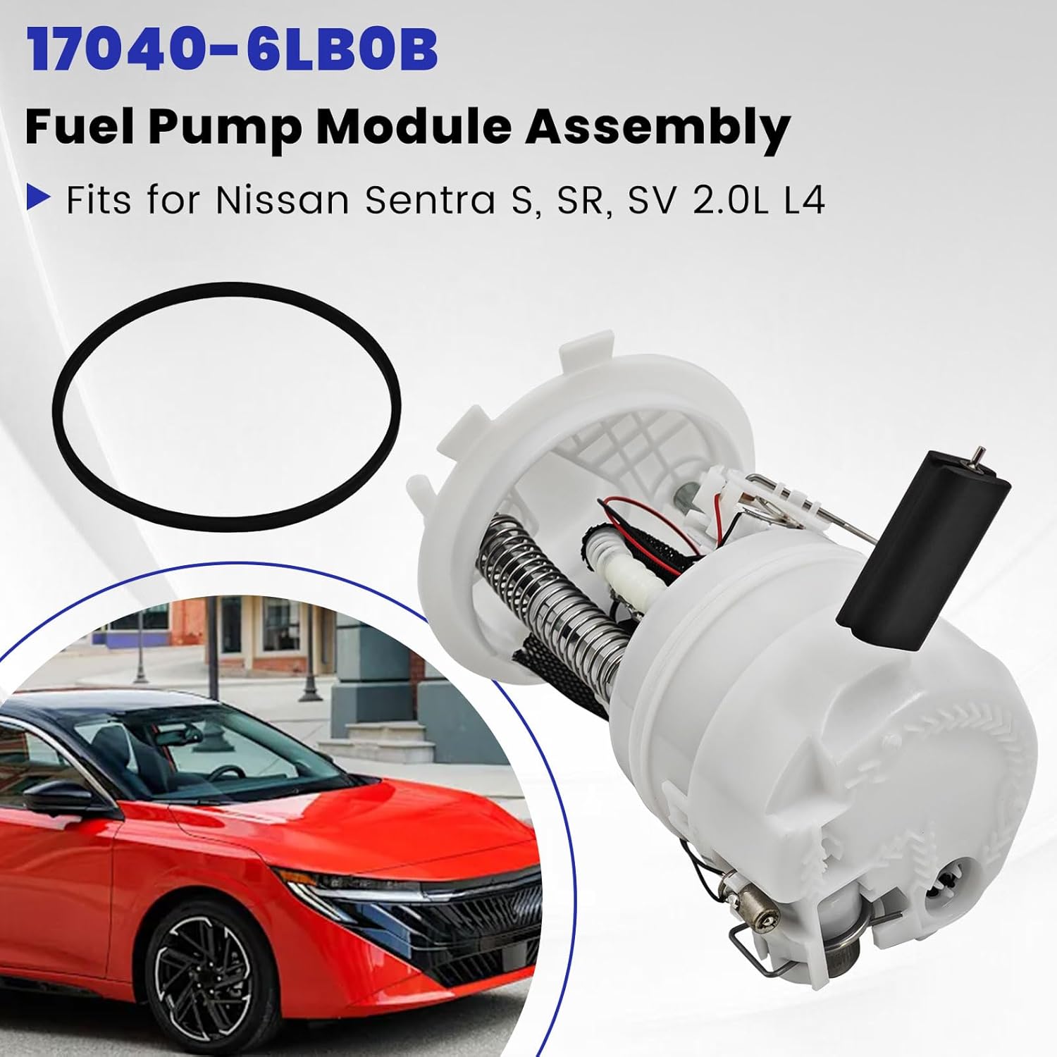 17040-6LB0B Fuel Pump Module Assembly Compatible with Nissan Sentra SV S SR 2.0L L4 2020 2021 2022 2023 2024 2025#17040-6LB0A 170406LB0B 17040-6LB0C 000114156AL