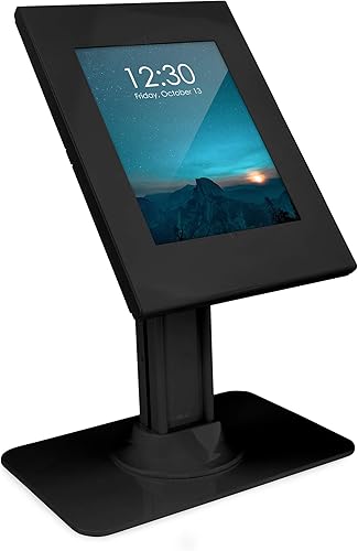 Miniatura 10 de Mount-It! Quiosco antirrobo para tableta, gabinete de tableta de encimera con bloqueo con base independiente, carcasa universal compatible con iPads