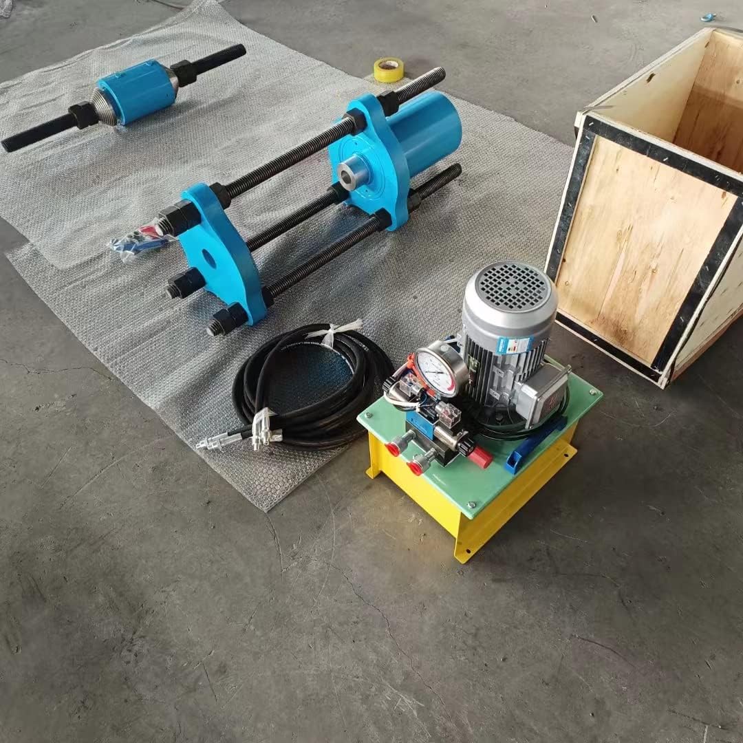 agrifilm 100T Electric Hydraulic Track Pin Press Shipping