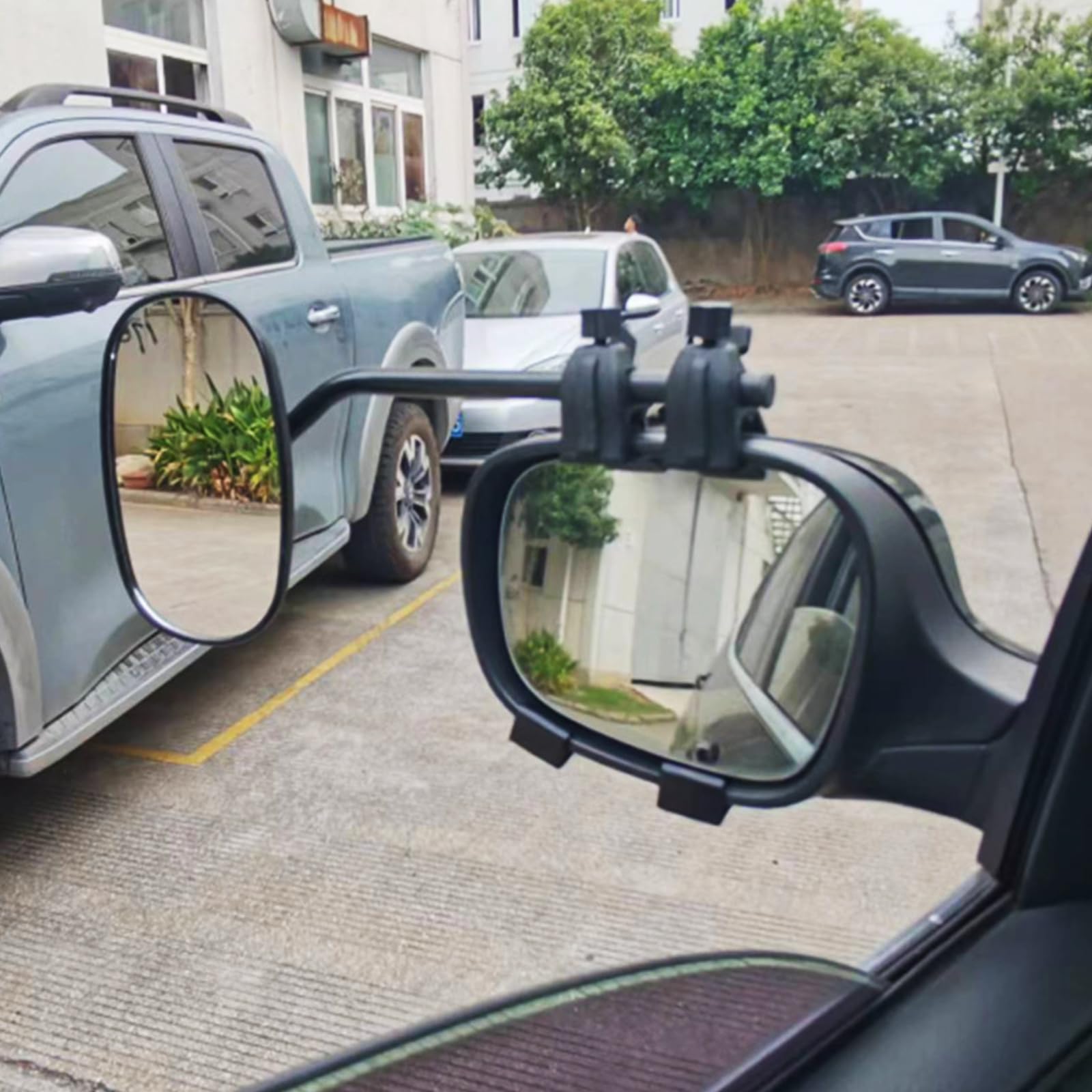 Espejos Retrovisores Caravana,2 Piezas Espejos de Remolque Towing,Espejo Retrovisor para Coche,Espejo Retrovisor Coche,Espejo de Caravana,para Cochecaravana,Autocaravana,Óvalo