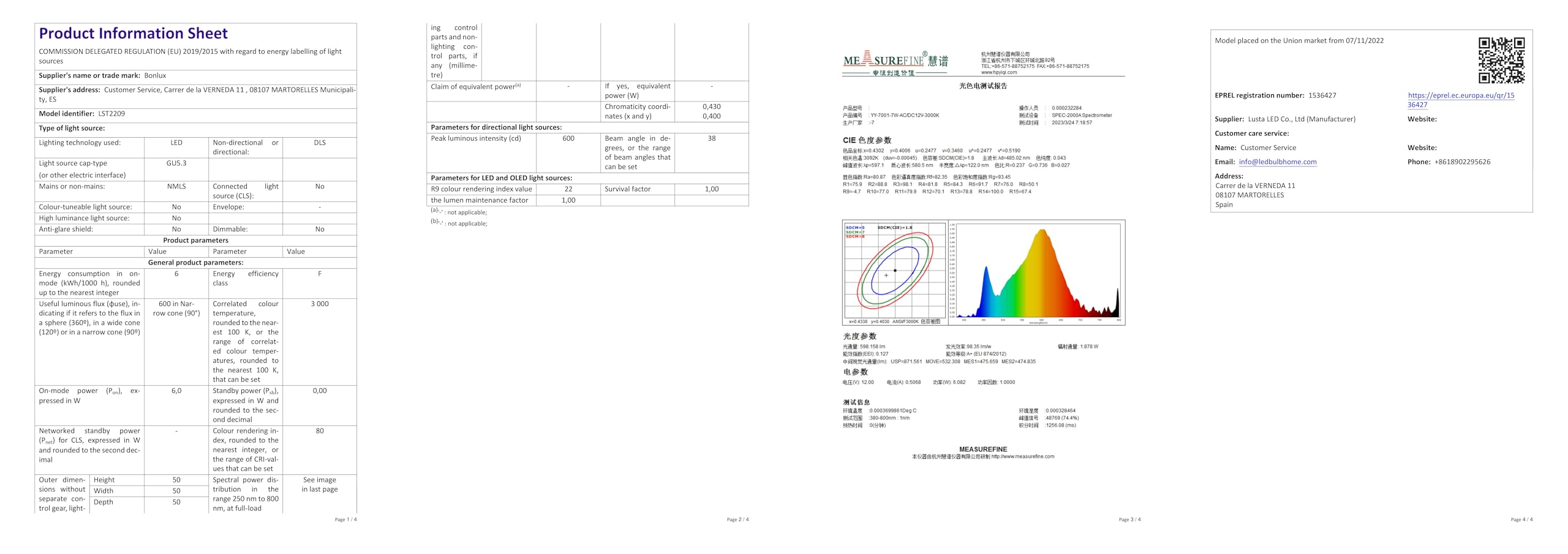 NUOXIN 20 Pezzi MR16 LED Lampadina 6W GU5.3 LED Light, 60W MR16 Halogen Light Equivalent, Bianca Calda 3000k MR16 LED Spotlight, 600 Lumen Non dimmerabile AC220-240v