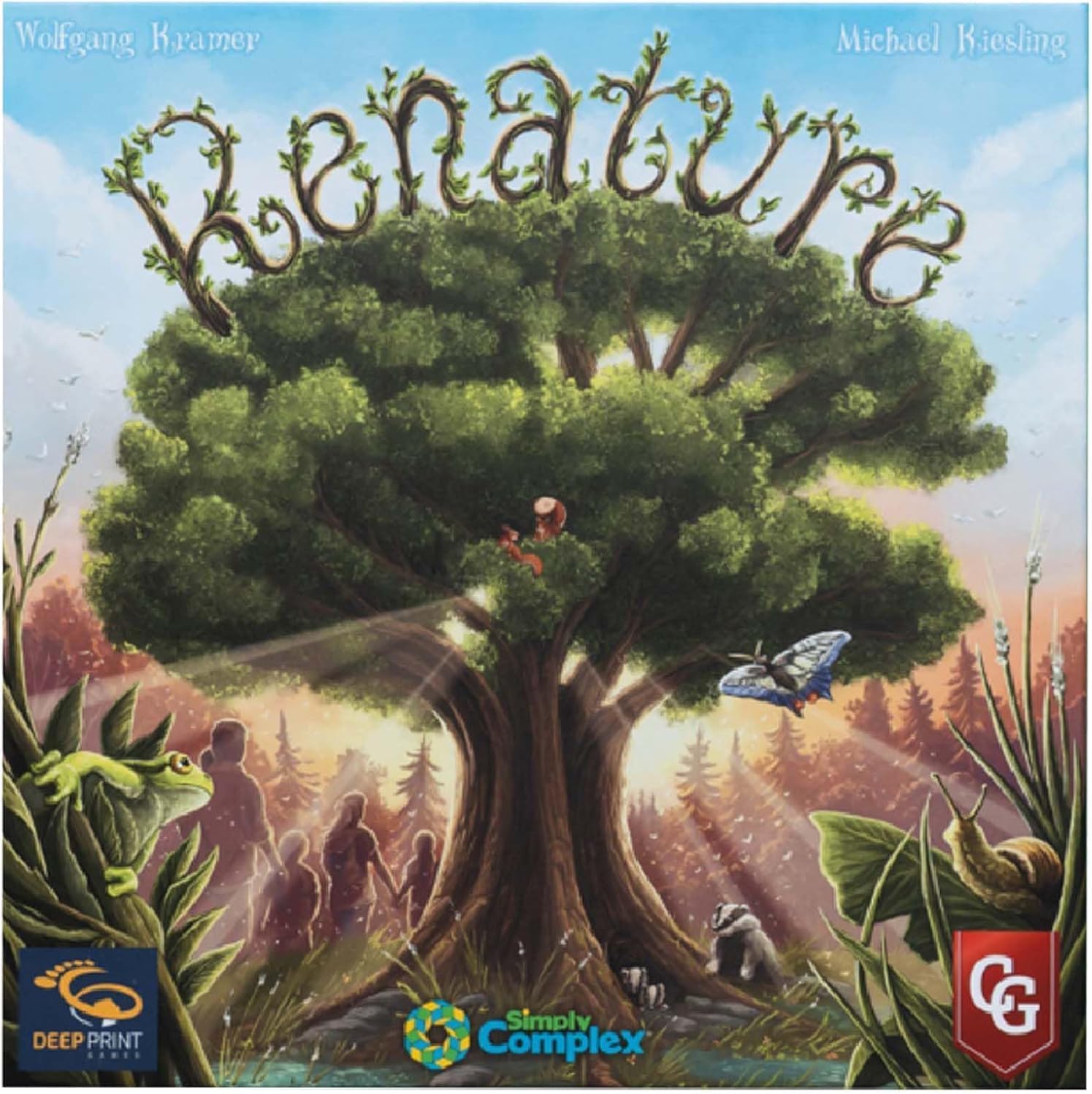 Gioco da tavolo Renature – English Edition | Strategy Board Game by Wolfgang Kramer & Michael Kiesling | Deep Print Games EN