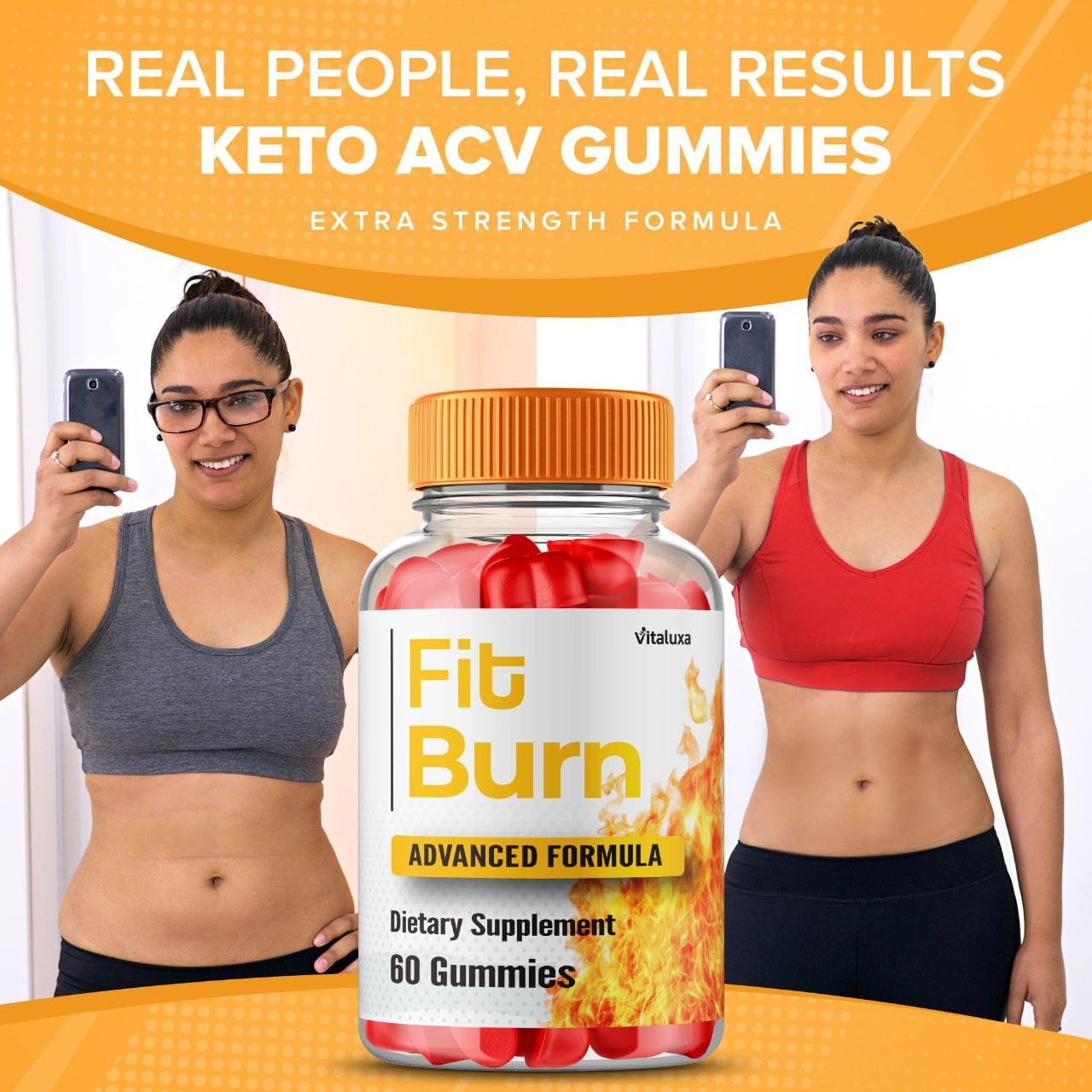 (3 Pack) Fit Burn Gummies, FitBurn Gummy Supplement for Men Women Premium Blend Loss Support Wait Natural Ingredients, Burn Fit Gomitas Advanced Energy Fitness Formula Max Strength Reviews (180 Ct)