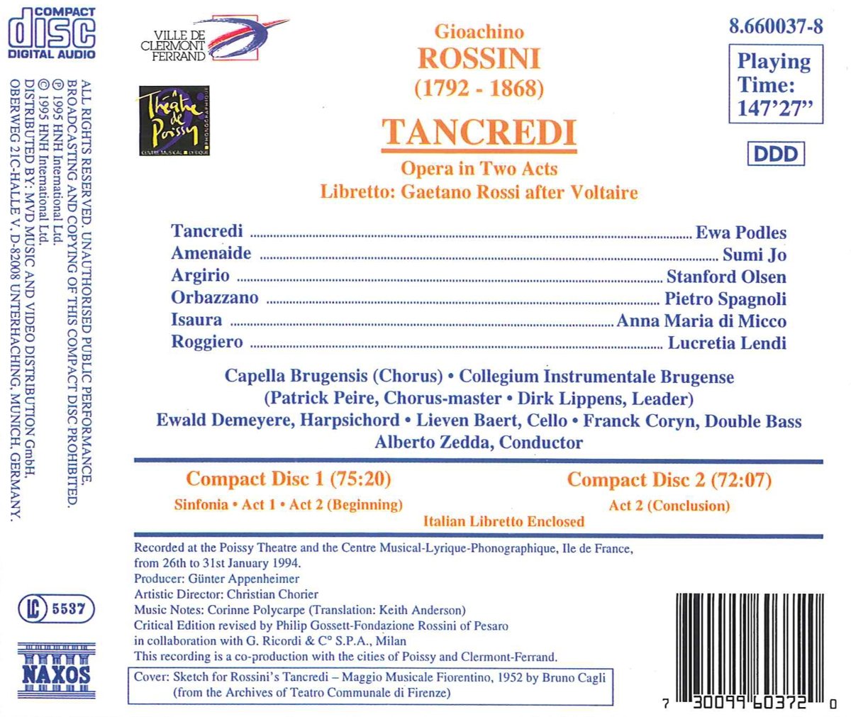 Tancredi-Comp Opera