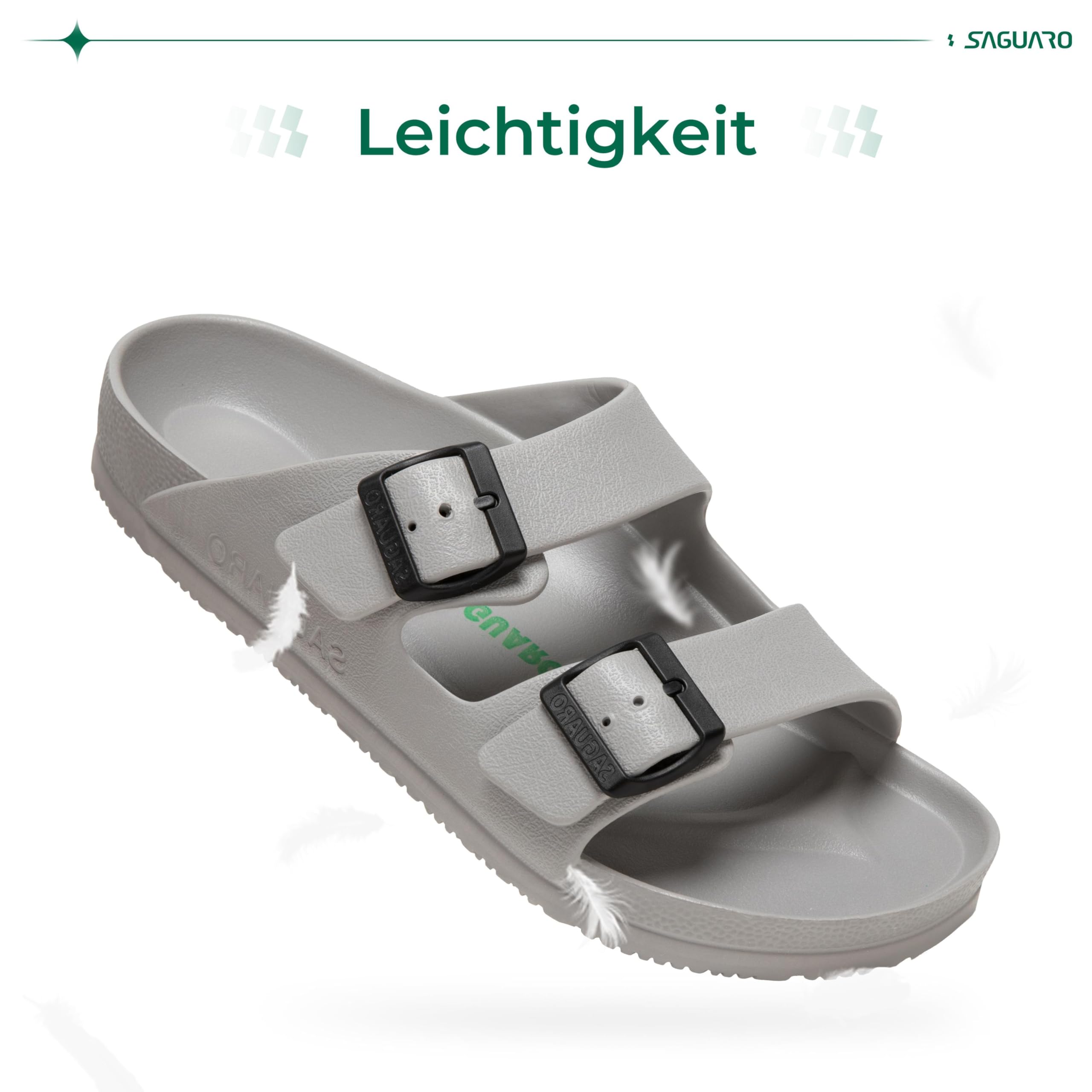 SAGUARO Pantofole Unisex Antiscivolo Uomo Donna Spiaggia da Ciabatte Slip-on Scarpe da Bagno Leggere Casuale Sandali