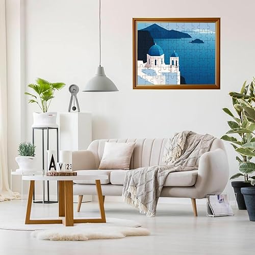 Miniatura 2 de Rompecabezas de 120 piezas para adultos, rompecabezas de madera con columpio de cerezo, divertido y desafiante, adecuado para todos los