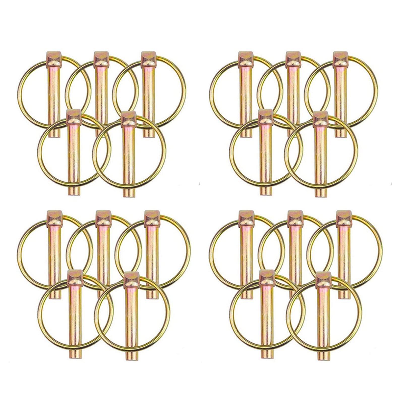 Heavy Duty Linch Pins - 10 Pack for Tractors & Trailers -8 Heavy Duty Linch Pins - 10 Pack for Tractors & Trailers -8