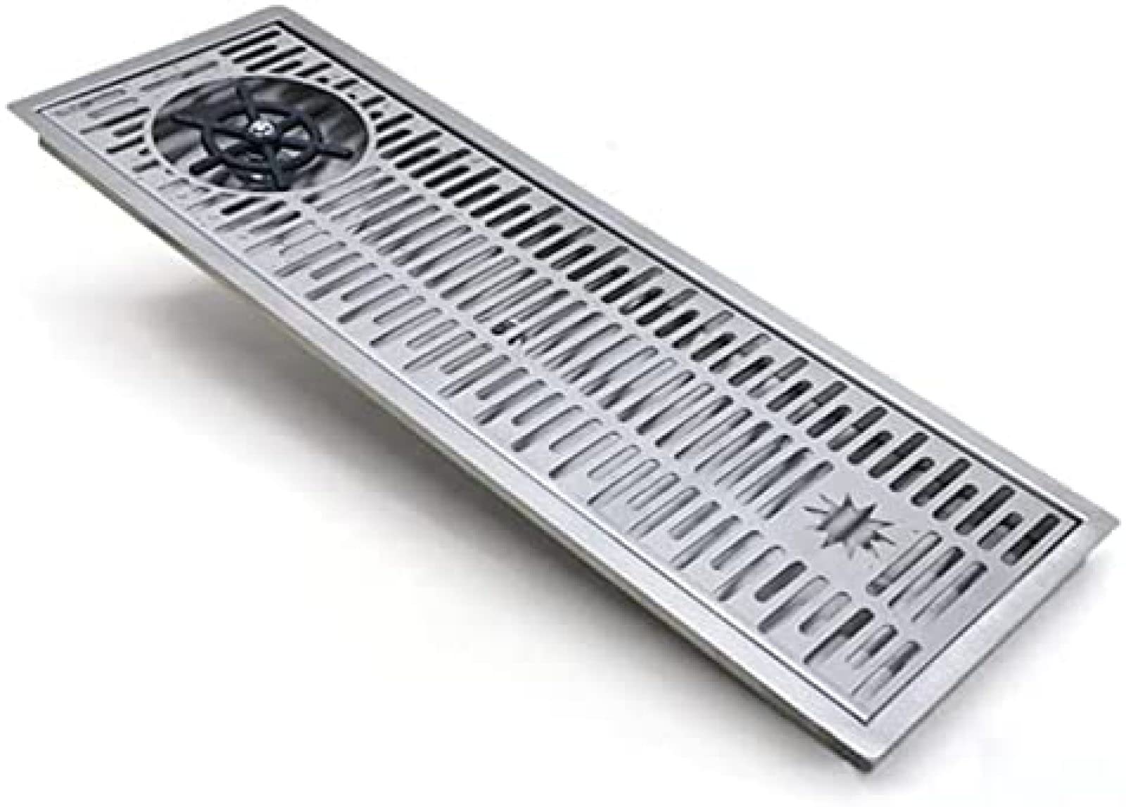 Genérico Lavavasos De Acero Inoxidable 304 con Limpieza Automática por | Con Escurridor, 42x22 Cm, Apto Para Cocinas De Bar (63*22 cm)