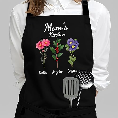 Miniatura 7 de Delantal personalizado para mujeres, regalos personalizados para mamá, regalos de abuela, regalos del día de la madre para mujeres, regalos de