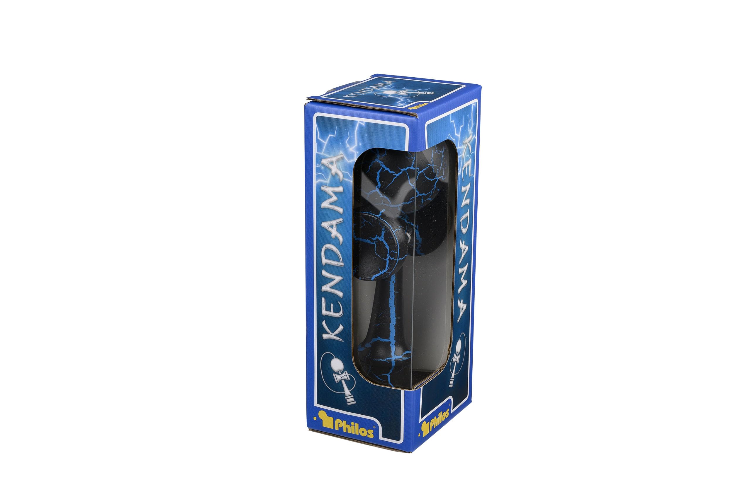 Philos 3803 gra Kendama, czarno-niebieski, wielokolorowa
