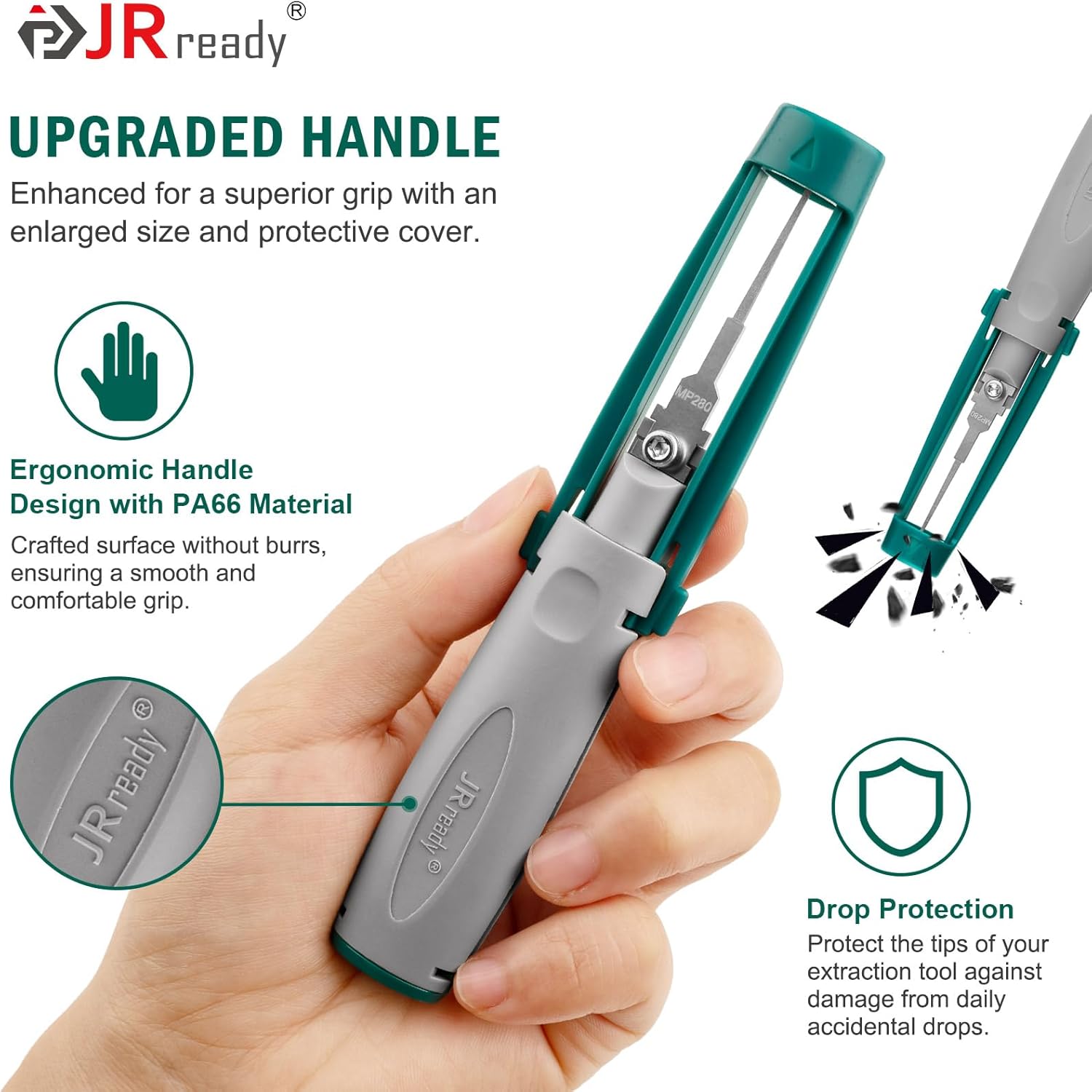 JRready Bundle with 2 Items:ST5344 Molex Pin Extractor Kit+ST5227 Extractor Kit Wire Terminal Removal and Depinning Tool Set for AMP, Molex, TE/AMP, HARTING, and D-SUB Connectors