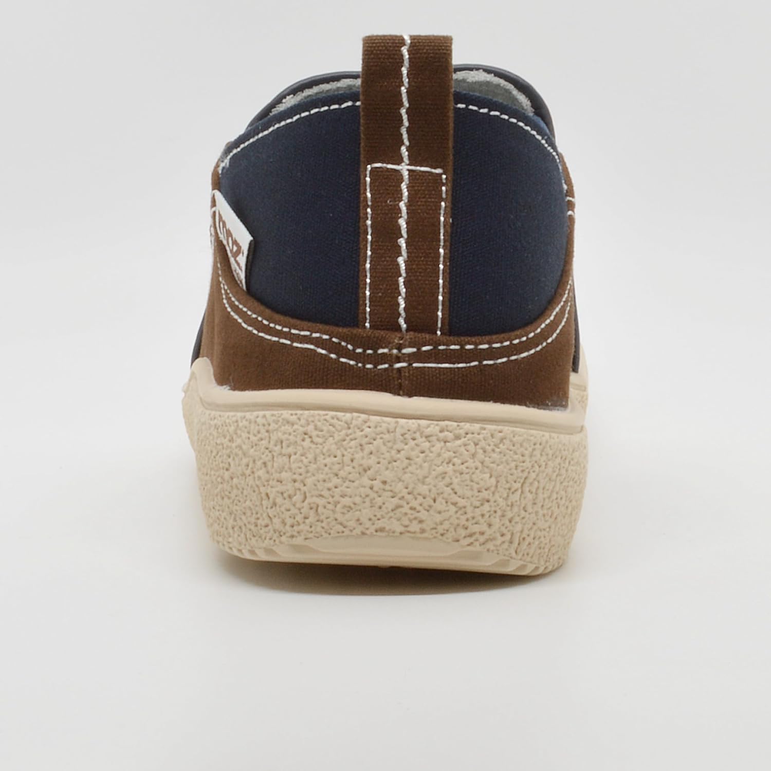 [モズ] スリッポン レディース キャンバス ニットライニング カジュアル クラシック レトロ