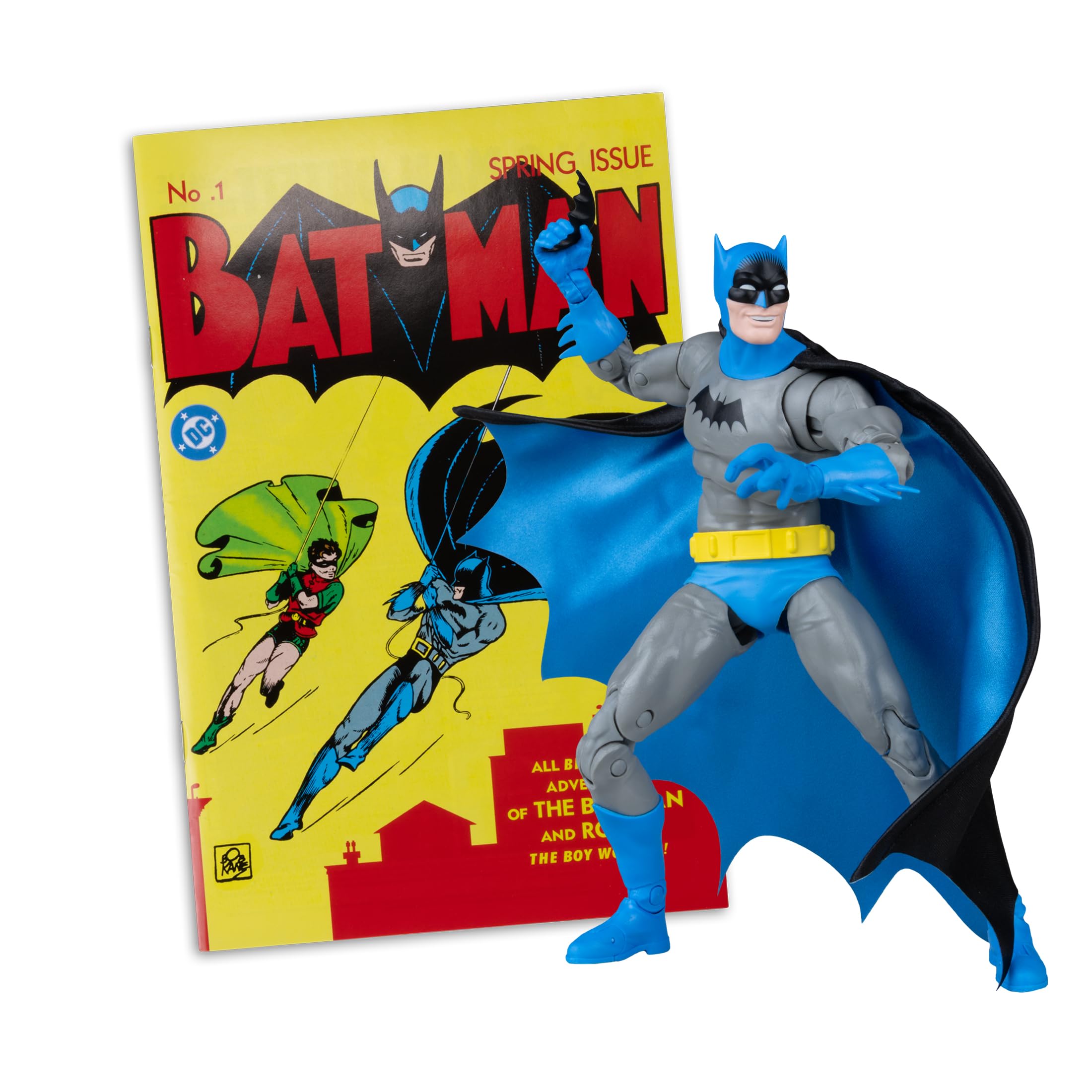 DC Direct Page Punchers Batman (Batman #1) 7in Action Figure with Comic