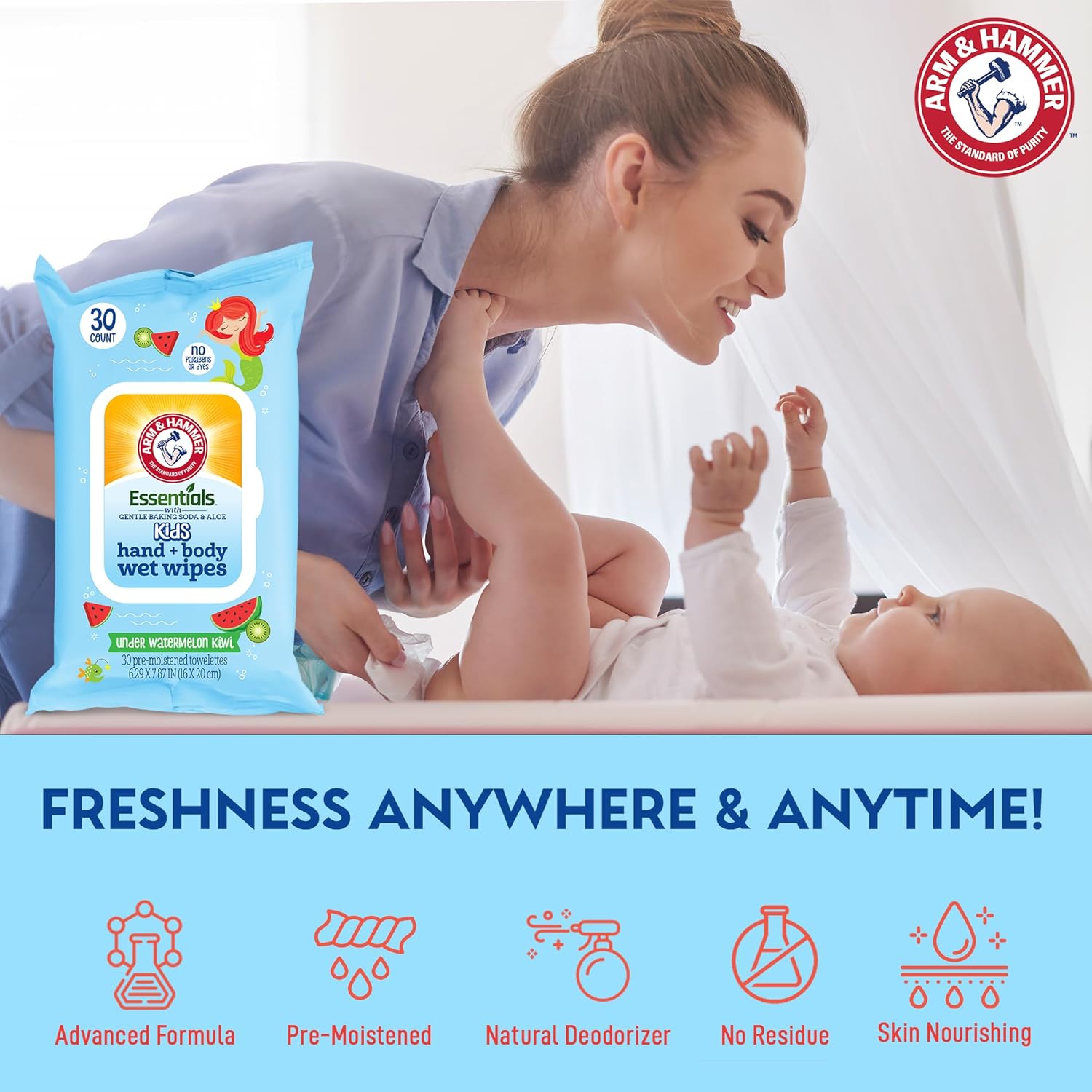 Stay Fresh Anywhere: Sea Monster Mango Baby Wipes Review