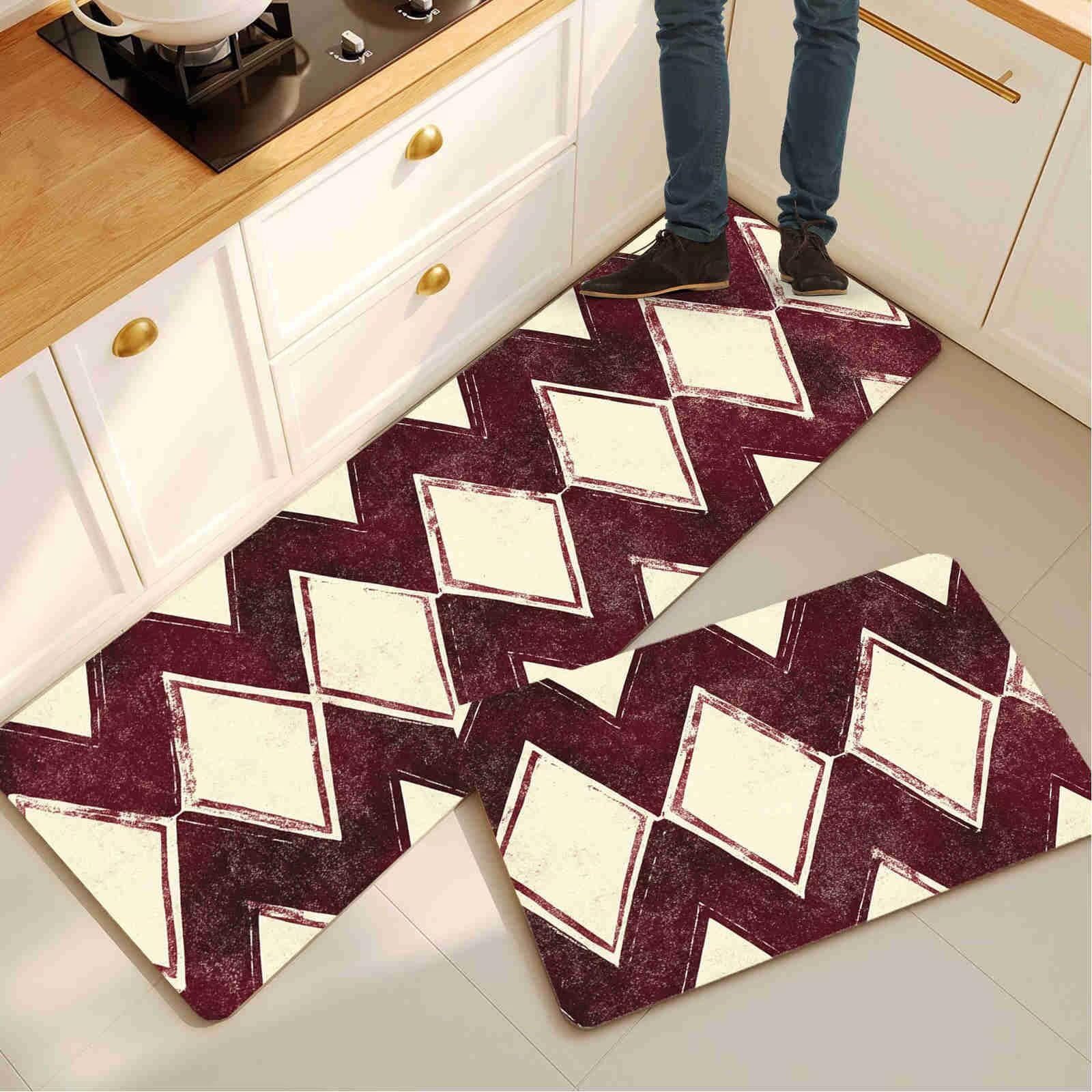 Tapis de cuisine séchage rapide absorbant et anti-glisse