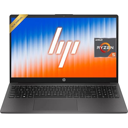 HP 255 G10 2026 Edition Business Laptop | AMD Ryzen 5 7530U (Beat i7-1165G7) | 15.6" FHD Display | 16GB RAM | 1TB SSD | Numeric Keypad | Wi-Fi 6 | Windows 11 | for Business & Student