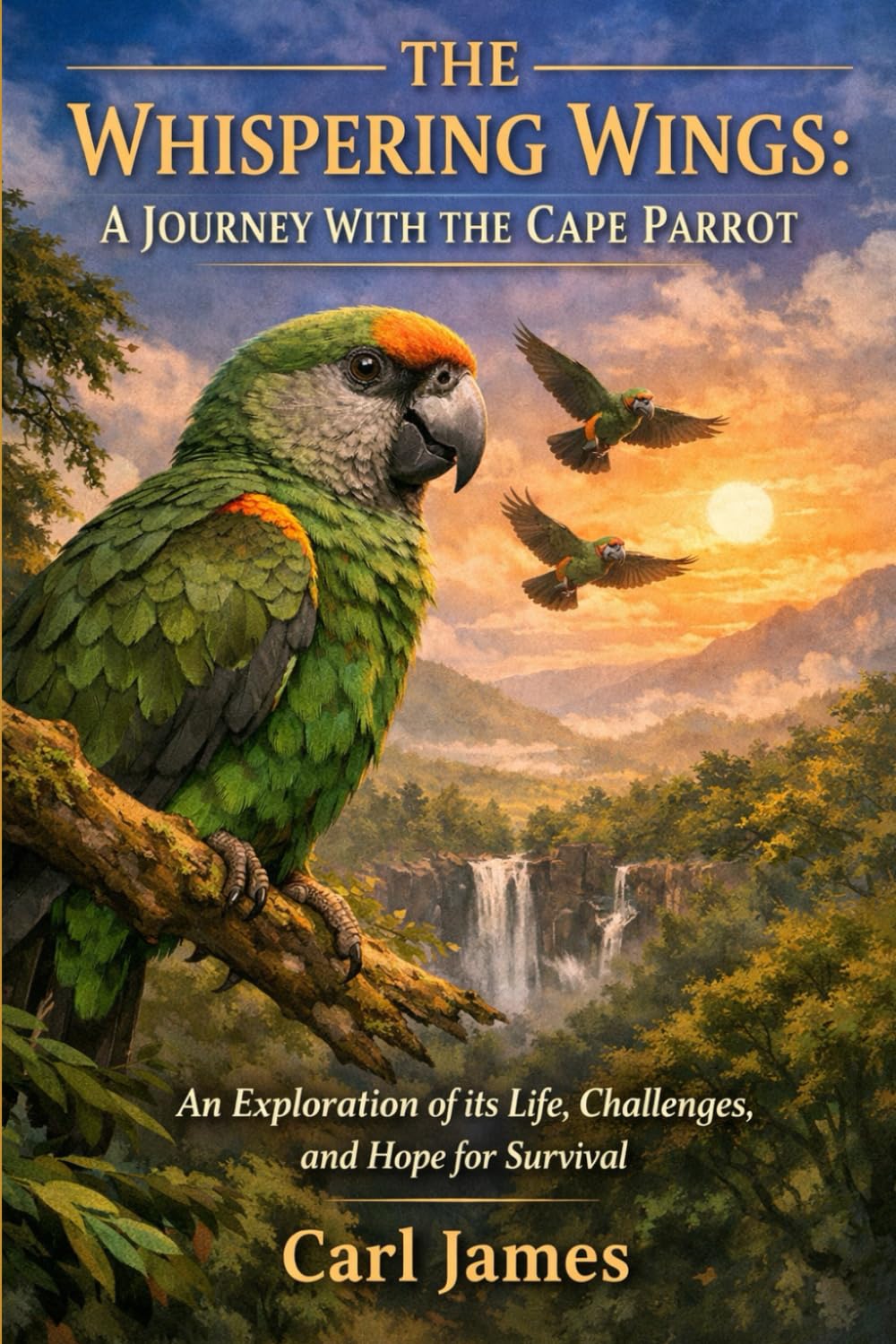 THE WHISPERING WINGS: A JOURNEY WITH THE CAPE PARROT: An Exploration of its Life, Challenges, and Hope for Survival