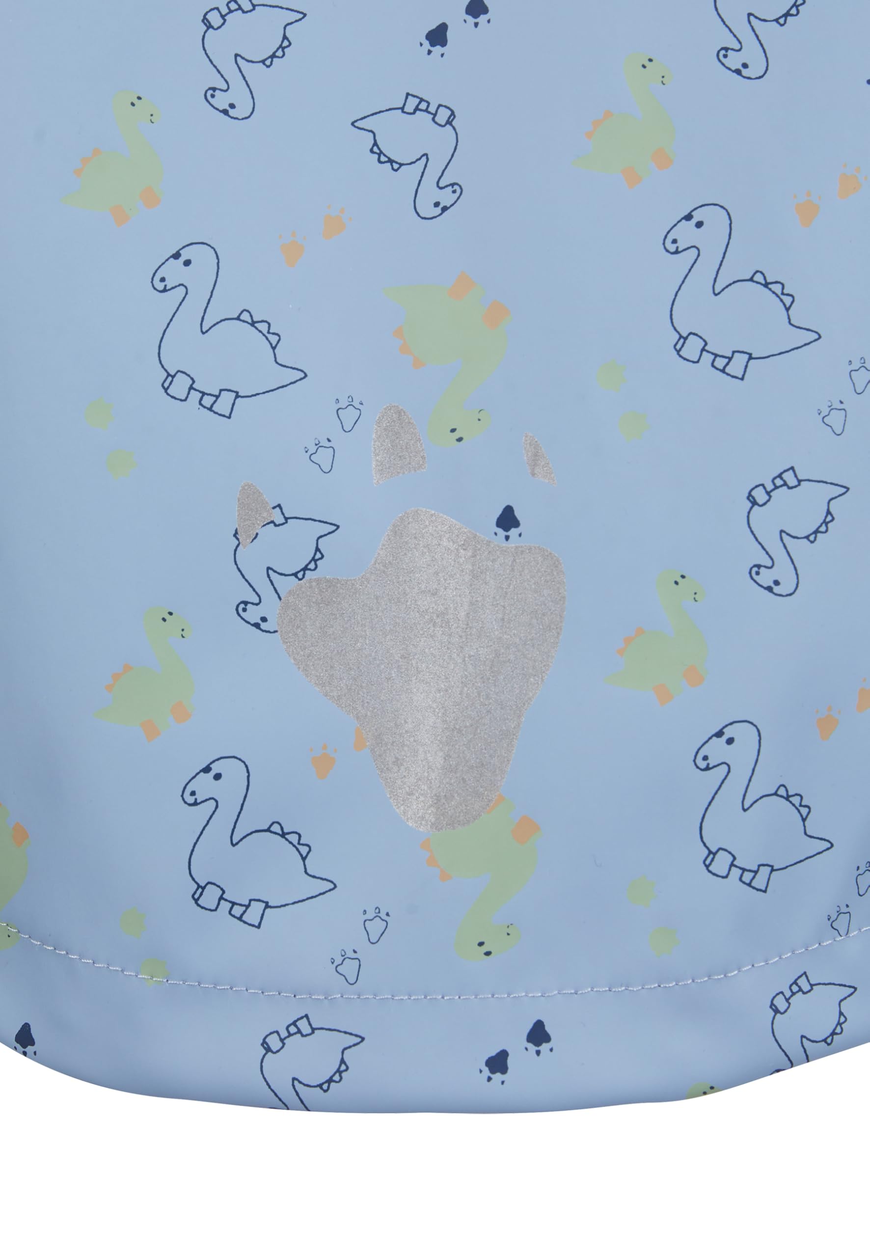 Sterntaler Regenjacke ungefüttert Dino - Kinder Regenjacke wasserdicht - Jungen Jacke mit verschweißten Nähten Kapuze und reflektierendem Detail - robuste Regenbekleidung