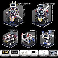Vista 5 de Robot 5 en 1 para niños de 8 a 12 años, control remoto y robótica programable por APP, juguetes de codificación visual - kit educativo de ciencias