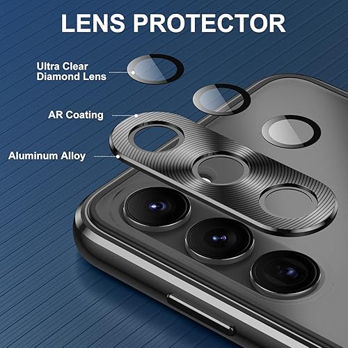 Miniatura 4 de Jonwelsy Funda para Samsung Galaxy S23 Plus, compatible con Magsafe 360 grados Full Body Funda de protección magnética de atracción de metal