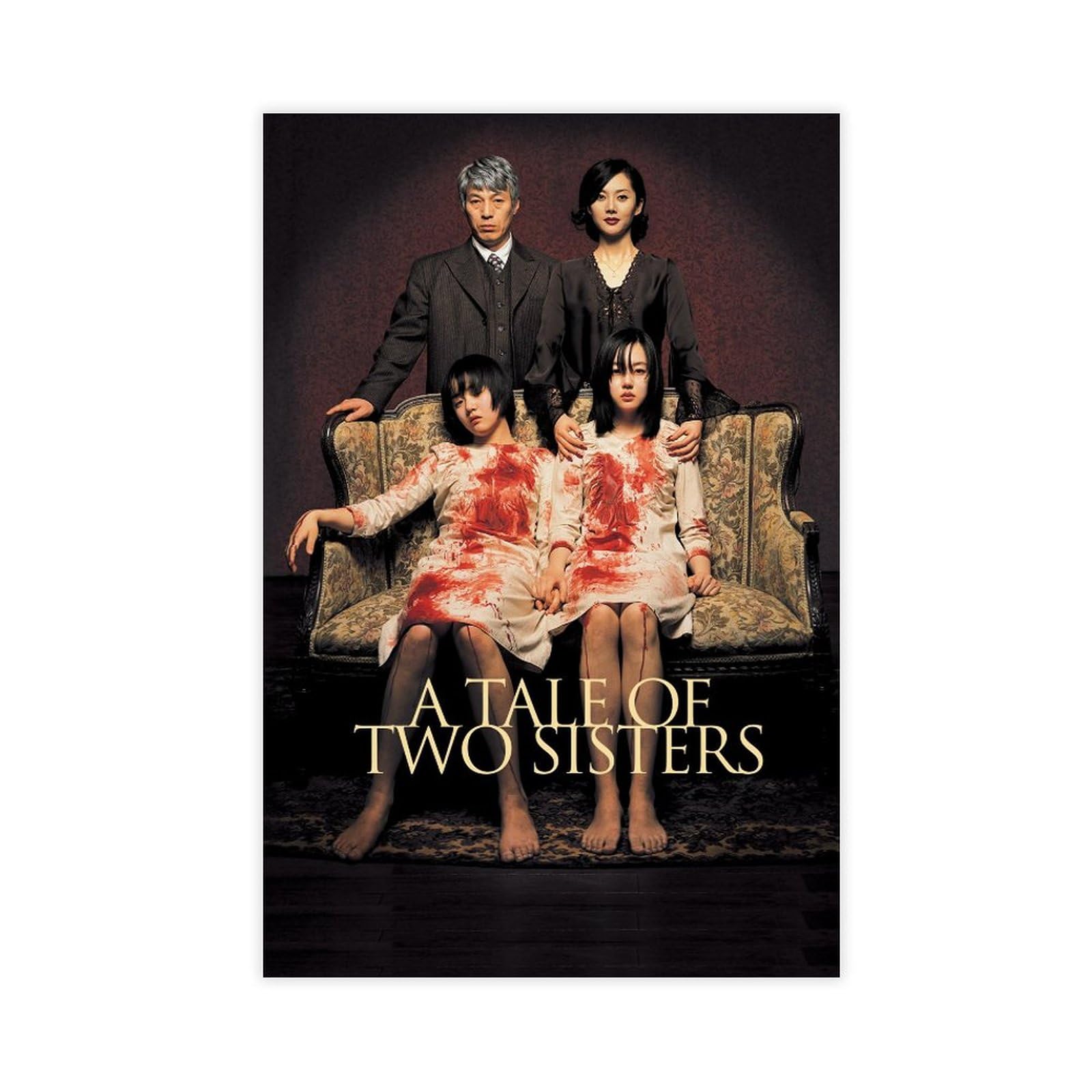 A Tale of Two Sisters Canvas Poster Wall Art Decor Print Picture Paintings for Living Room Bedroom Decoration 08x12inch(20x30cm)