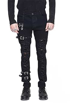 パンツ all damage devil black denim pants all damage devil black denim pants