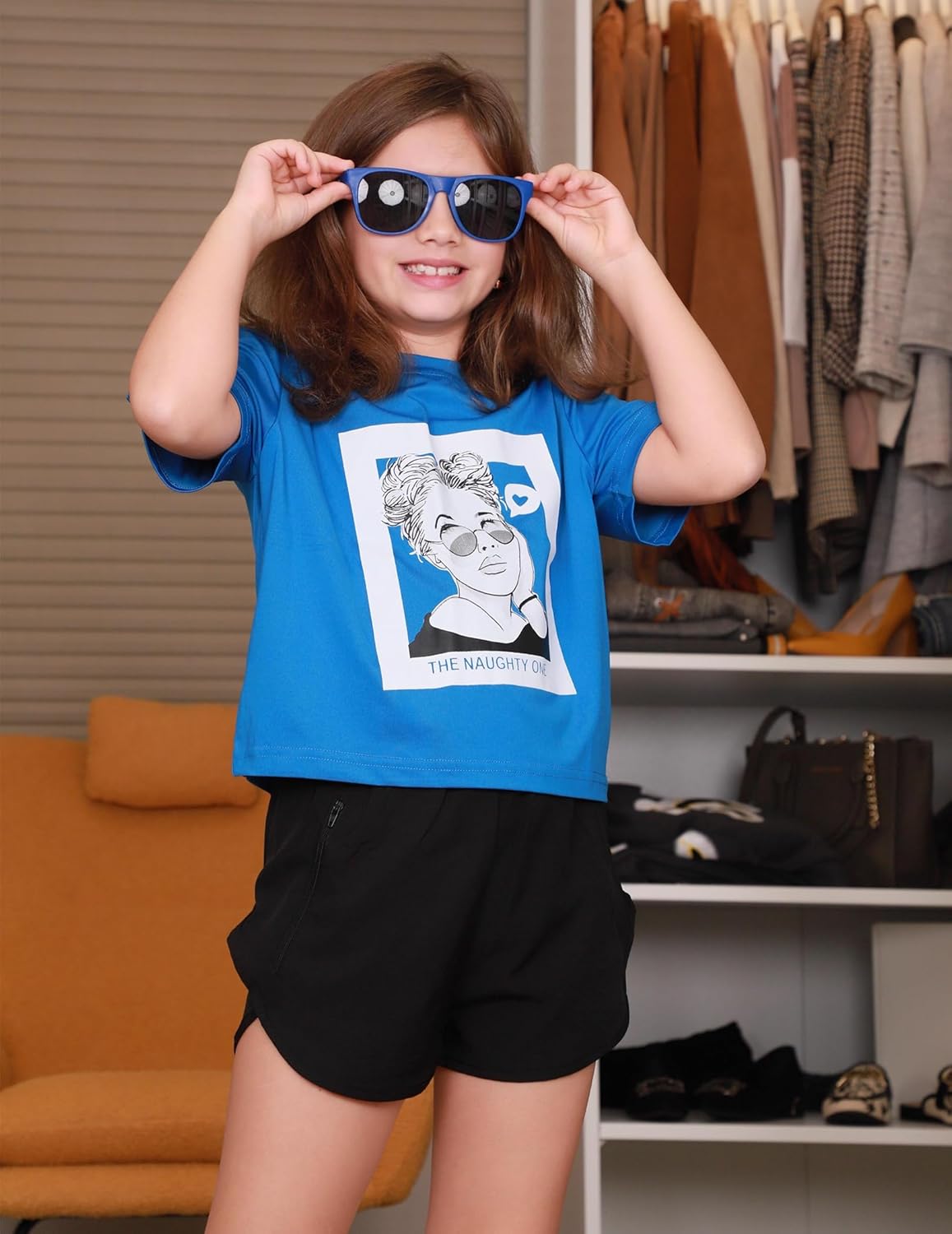 Zaclotre Girls Athletic Shorts with Zipper Pockets 2 in 1 Kid Workout Running Volleyball Soccer Shorts with Liner - Image 8