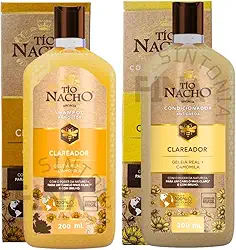 Shampoo Condicionador Tio Nacho Clareador Antiqueda (2 produtos)