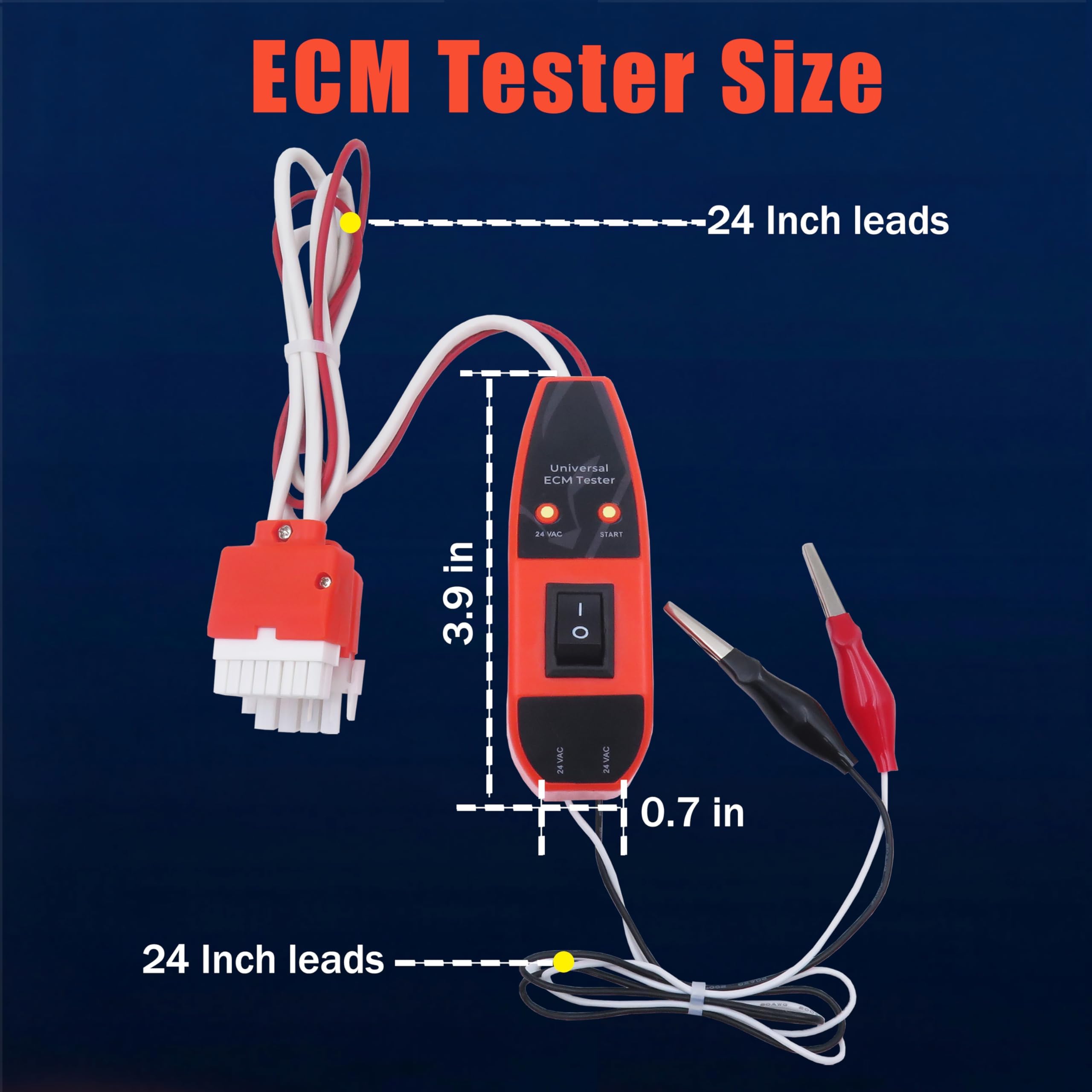 Universal ECM Motor Tester for HVAC, Advanced Diagnostic Tool for Electronically Commutated Motors, Compatible with GE, Emerson, Regal Rexnord, Genteq, York, Carrier, Trane, Lennox — Amazon image 2