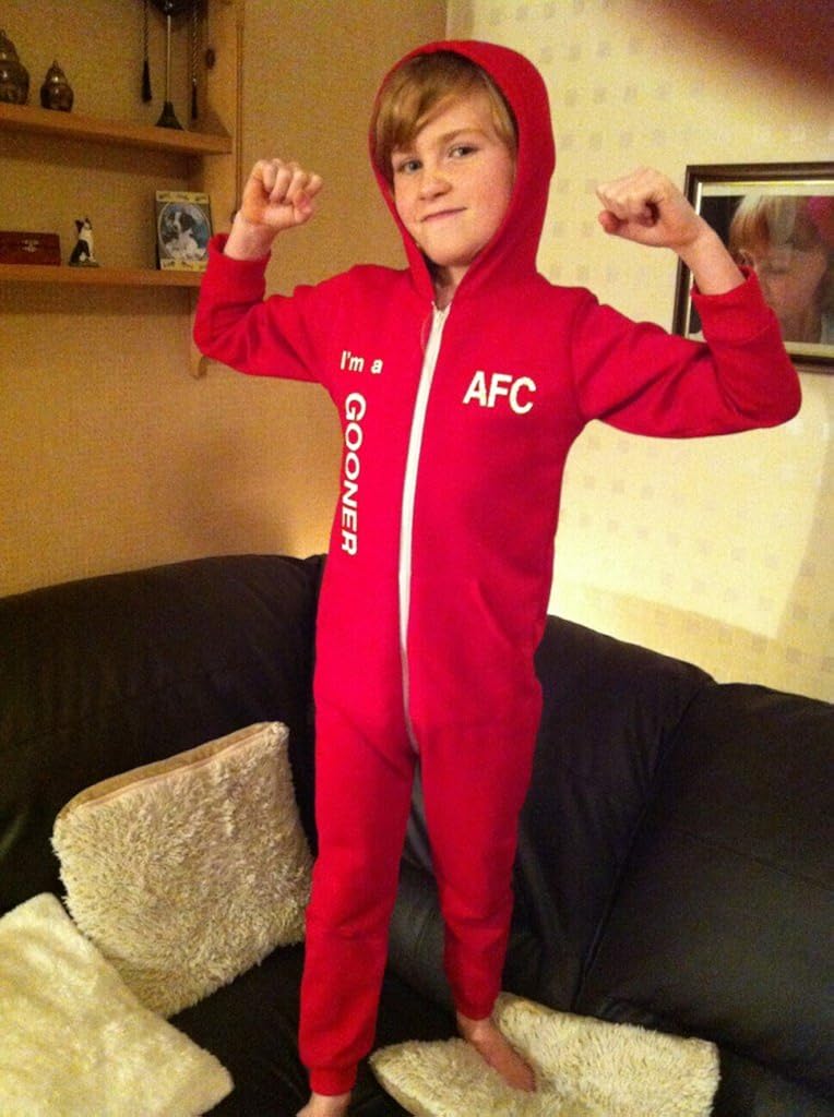 Arsenal onesie adults Clearance