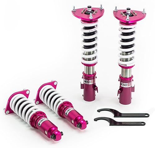 Godspeed MSS0126 MonoSS Kit de bajado de bobinado totalmente ajustable, altura de paseo, tensión de resorte y amortiguación de 16 clics, compatible